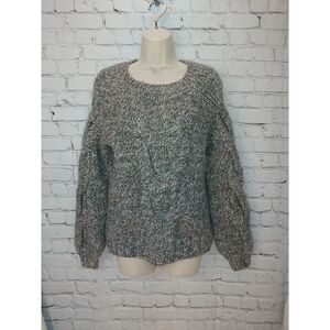 Gap Women's Size XS Grey Chunky Knit Sweater